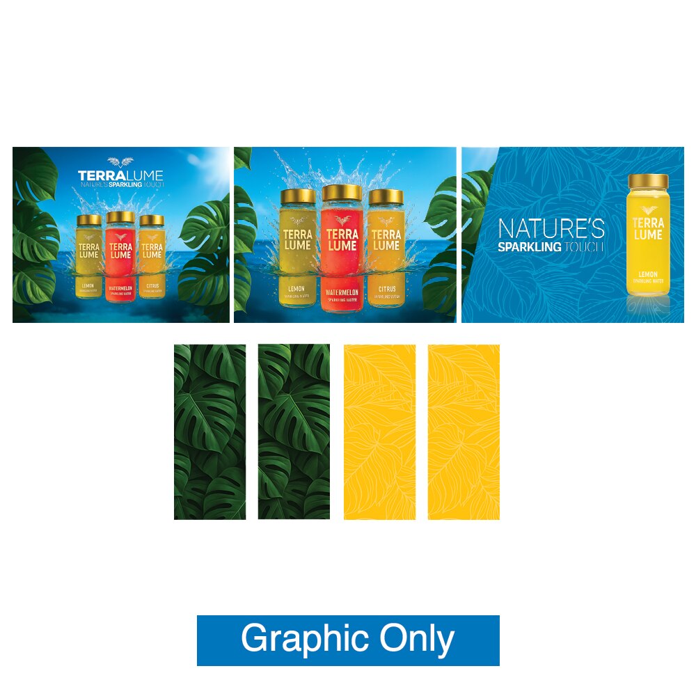 Showbird 65 20 x 10 Configuration J — Single Sided Graphic Only Backlit